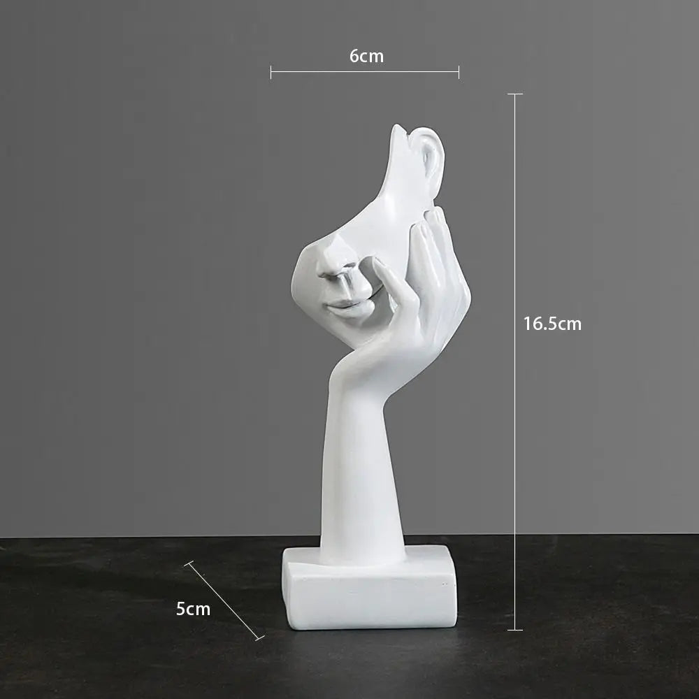 Abstract Face Sculpture