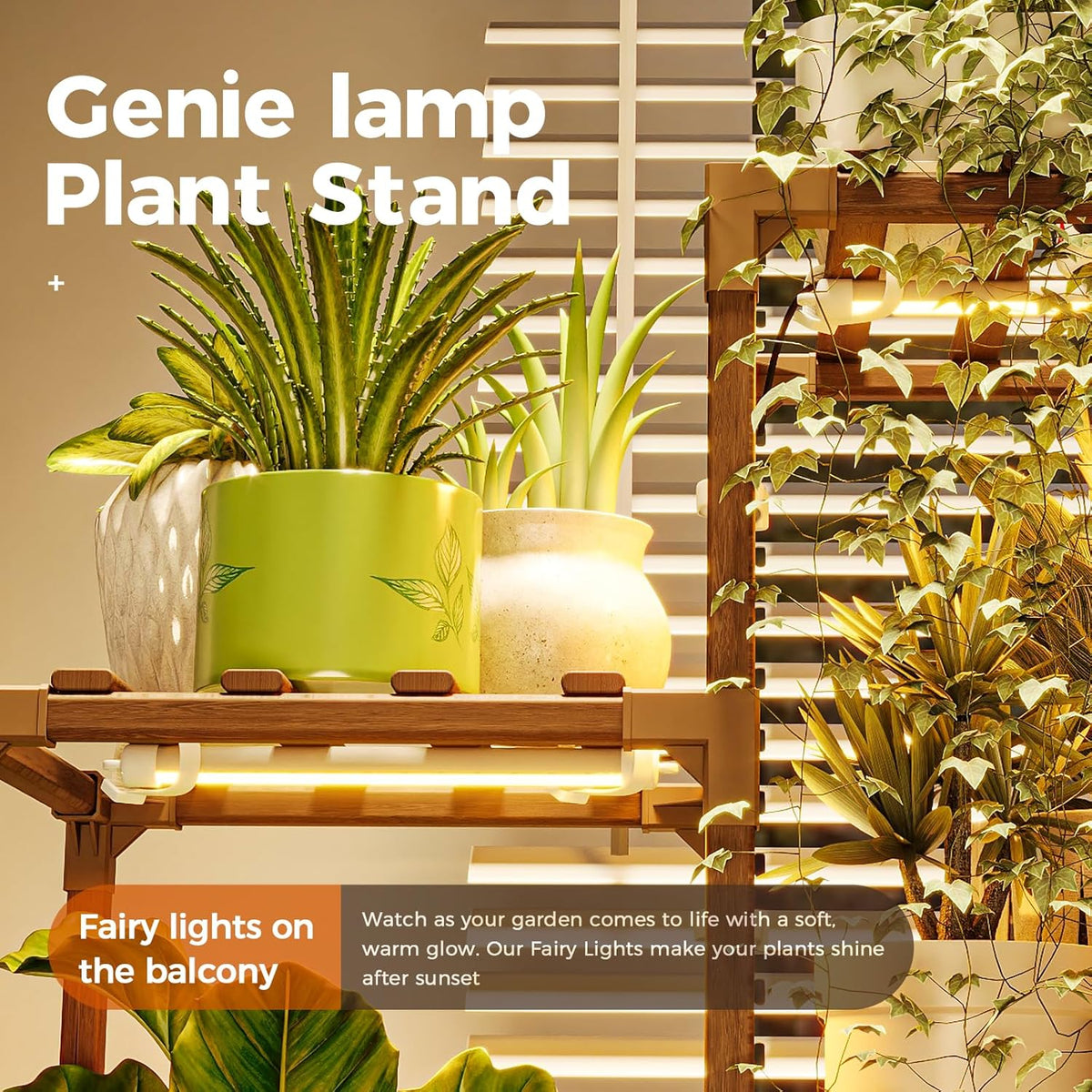 Glowing Plant Stand