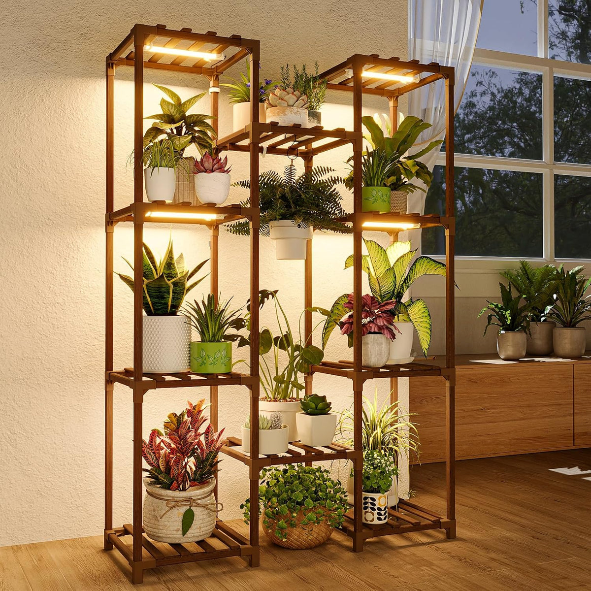 Glowing Plant Stand