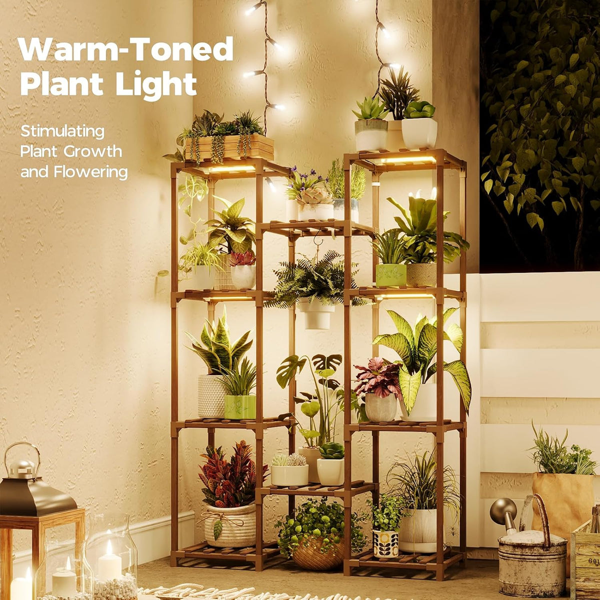 Glowing Plant Stand